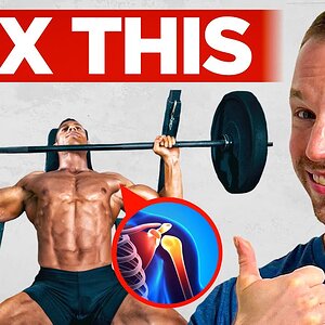 5 Tips To Fix Shoulder Pain (BENCH PRESS)