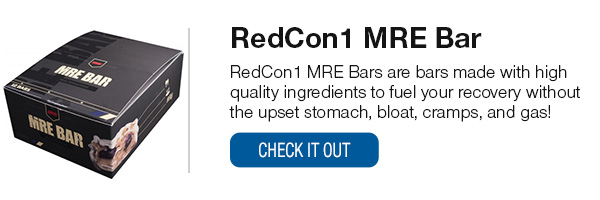 RedCon1 MRE Bars Shop Now!